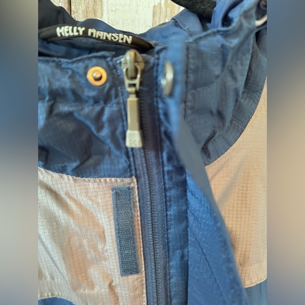 Helly Hansen Watertight Technology Jacket Blue/ G… - image 8